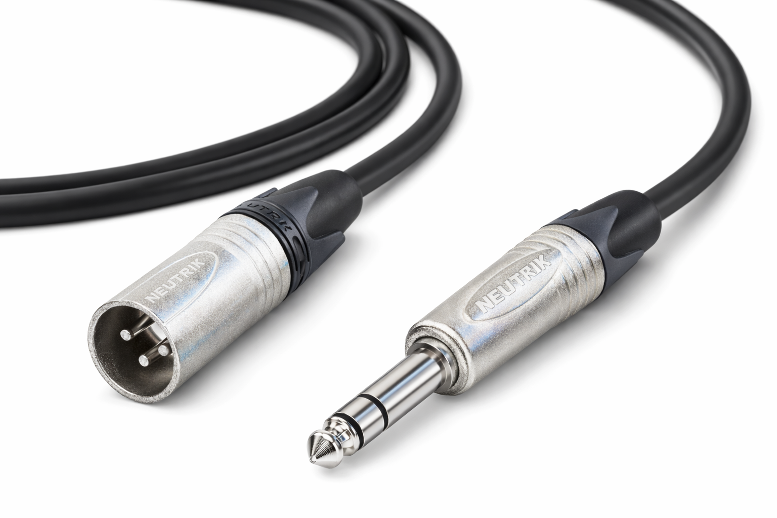 XLR Male - Jack Stereo 6.3mm