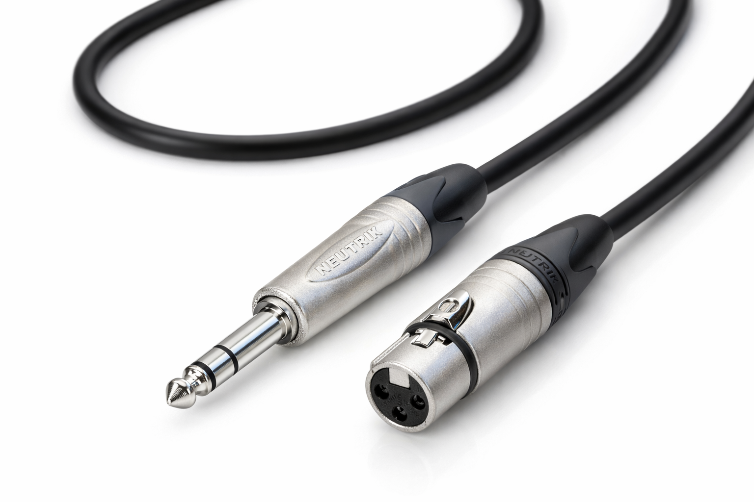 XLR Female - Jack Stereo 6.3mm