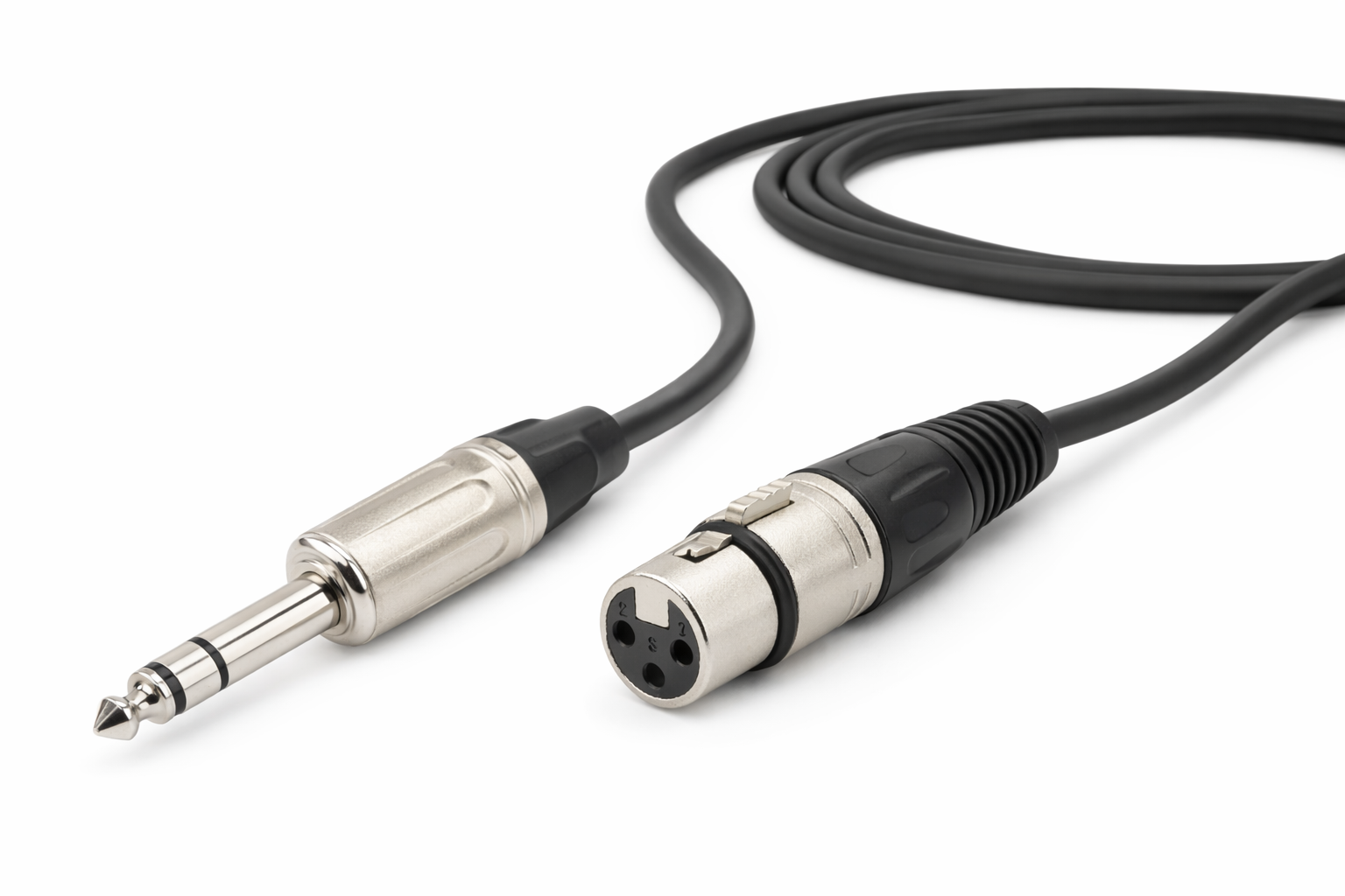 Jack Stereo 6.3mm - XLR Female