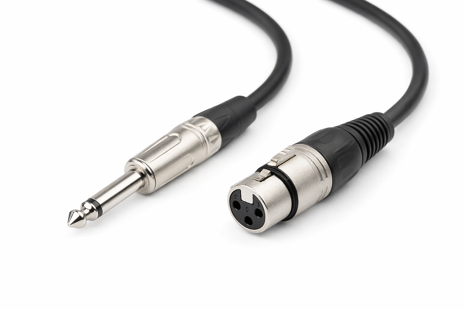 Jack Mono 6.3mm - XLR Female